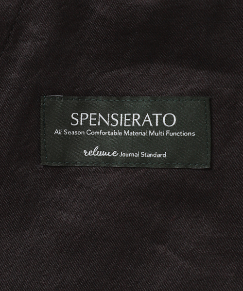JOURNAL STANDARD relume（ジャーナルスタンダード　レリューム）の「《追加》［UVカット / 撥水］【SPENSIERATO】ストレートパンツ（スラックス・レディース・ブラック/アイボリー・36/38）」の4枚目の写真