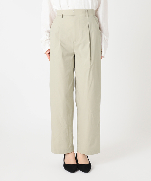 JOURNAL STANDARD relume（ジャーナルスタンダード　レリューム）の「《追加》［UVカット / 撥水］【SPENSIERATO】ストレートパンツ（スラックス・レディース・ブラック/アイボリー・36/38）」の7枚目の写真