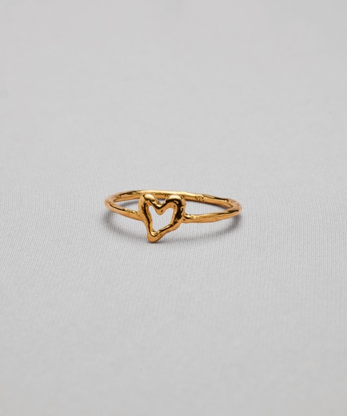 norme(ノーム)の「【SILVER925】ノーム オープン ハート ミニ リング / norme open heart mini ring(リング・レディース・ゴールド・L/M/S)」の6枚目の写真