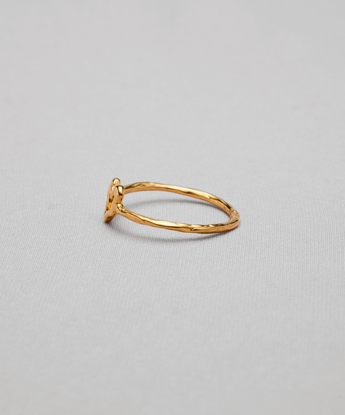 norme(ノーム)の「【SILVER925】ノーム オープン ハート ミニ リング / norme open heart mini ring(リング・レディース・ゴールド・L/M/S)」の7枚目の写真