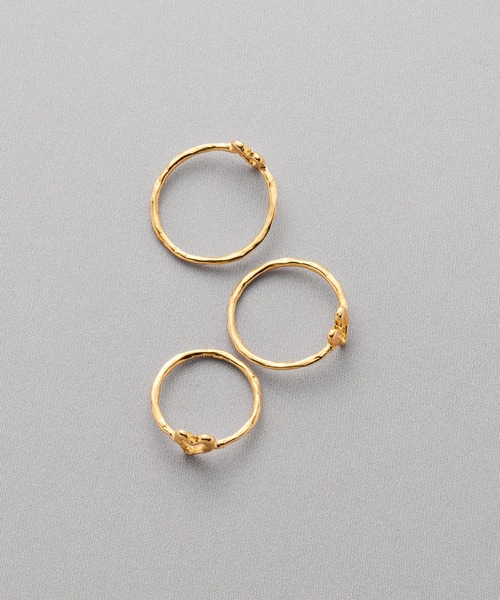 norme(ノーム)の「【SILVER925】ノーム オープン ハート ミニ リング / norme open heart mini ring(リング・レディース・ゴールド・L/M/S)」の10枚目の写真