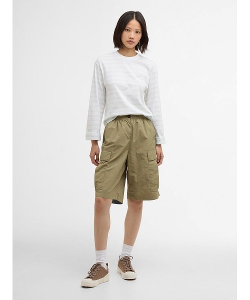 Barbour(バブアー)の「Maureen ボーダートップス(レディース)(その他トップス・レディース・ブラック/カーキ/ライトブルー・SMALL/MEDIUM)」の4枚目の写真