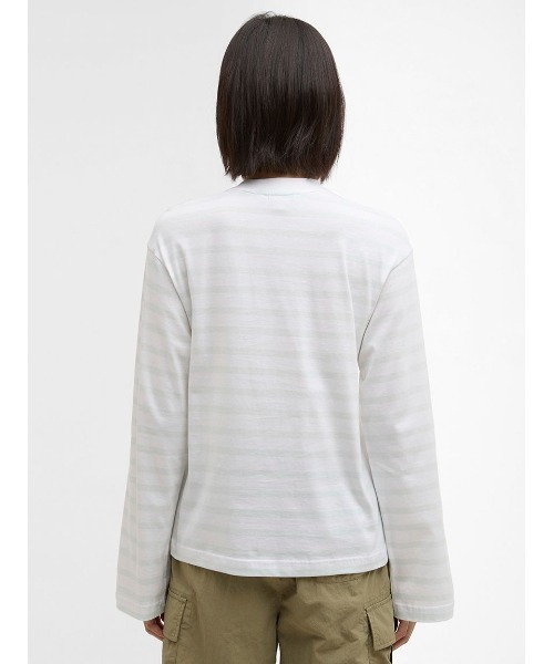 Barbour(バブアー)の「Maureen ボーダートップス(レディース)(その他トップス・レディース・ブラック/カーキ/ライトブルー・SMALL/MEDIUM)」の6枚目の写真