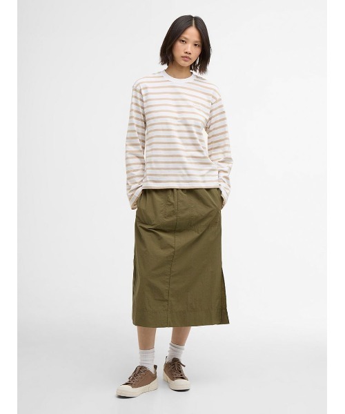 Barbour(バブアー)の「Maureen ボーダートップス(レディース)(その他トップス・レディース・ブラック/カーキ/ライトブルー・SMALL/MEDIUM)」の8枚目の写真