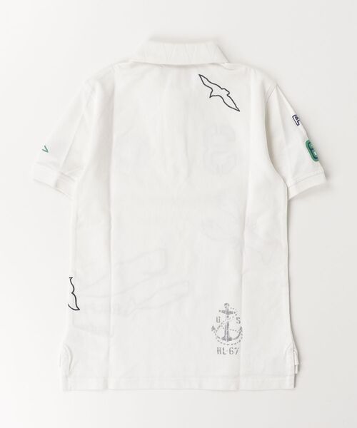 POLO RALPH LAUREN CHILDRENSWEAR(ポロ ラルフ ローレン チルドレンズウェア)の「コットン メッシュ グラフィック ポロシャツ(ポロシャツ・キッズ・ホワイト・XL/S/M/L)」の2枚目の写真