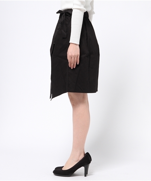OUTLET（アウトレット）の「【Kastane】ミリタリーSK（スカート・レディース・ブラック/カーキ/ベージュ・FREE）」の9枚目の写真