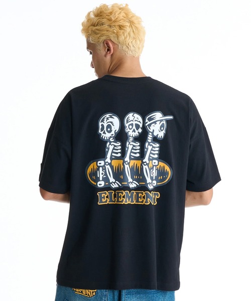 ELEMENT(エレメント)の「ELEMENT/エレメント 半袖 Tシャツ バックプリント BG021212(Tシャツ/カットソー・メンズ・ブラック/グリーン系その他/ホワイト・XL/L/M)」の10枚目の写真