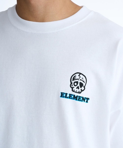 ELEMENT(エレメント)の「ELEMENT/エレメント 半袖 Tシャツ バックプリント BG021212(Tシャツ/カットソー・メンズ・ブラック/グリーン系その他/ホワイト・XL/L/M)」の13枚目の写真