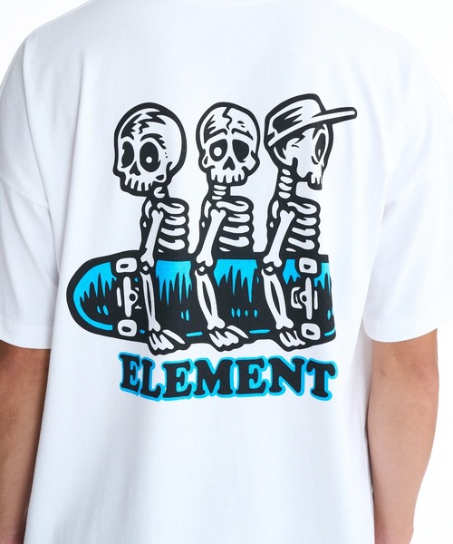 ELEMENT(エレメント)の「ELEMENT/エレメント 半袖 Tシャツ バックプリント BG021212(Tシャツ/カットソー・メンズ・ブラック/グリーン系その他/ホワイト・XL/L/M)」の15枚目の写真