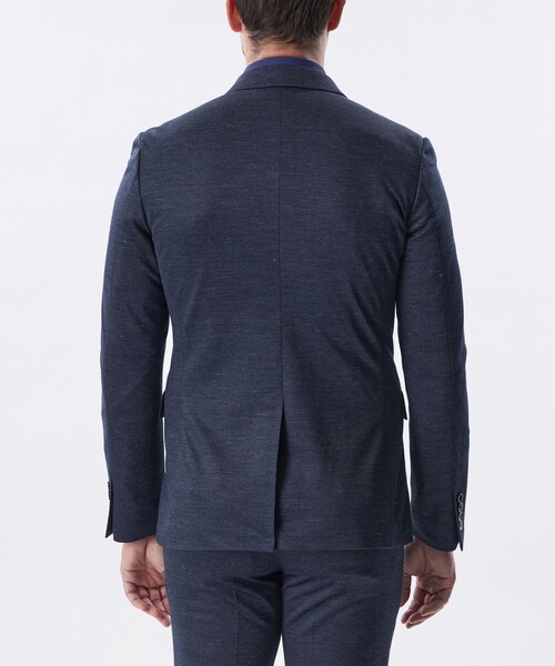 EPOCA UOMO(エポカウォモ)の「【セットアップ対応】リネンミックスジャケット(テーラードジャケット・メンズ・グレー系その他/ダークネイビー・46/48)」の7枚目の写真
