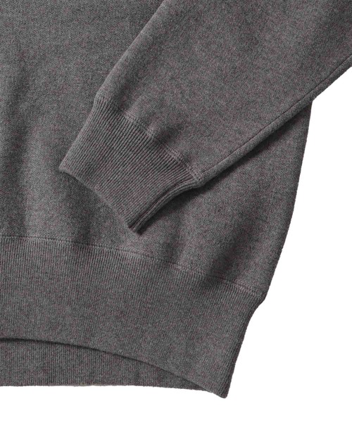 DRESSLAVE(ドレスレイブ)の「double vneck knit trainer(ダブルVネックニットトレーナー)(ニット/セーター・レディース・ホワイト/グレー・38)」の12枚目の写真