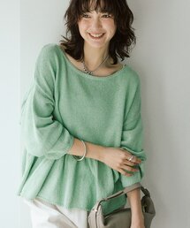 RIVE DROITE | 【大人の甘さを演出】ルーズペプラムニット(ニット/セーター)