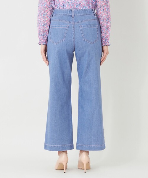 TO BE CHIC(トゥー ビー シック)の「エレガンス ワイドデニム(デニムパンツ・レディース・ブルー系その他2/ネイビー・40)」の8枚目の写真