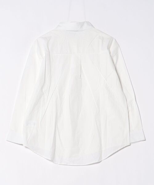 Ritzy(リッツィー)の「スキッパー衿シャツ ブラウス(シャツ/ブラウス・レディース・ホワイト・M/L)」の4枚目の写真