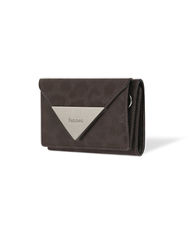 TRIANGLE DOZI WALLET - DEEP CHERRY（札入れ/マネークリップ