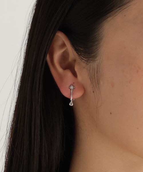 studio CLIP（スタディオクリップ）の「【daily CLIP】星モチーフイヤリングコンバーター（イヤリング・レディース・その他1/その他2・FREE）」の2枚目の写真