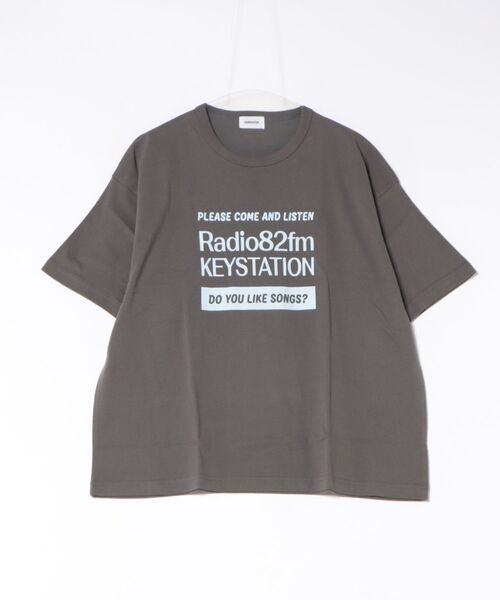 GENERATOR(ジェネレーター)の「GENERATOR/ジェネレーター Radio Tシャツ(Tシャツ/カットソー・レディース・サックスブルー/チャコールグレー/ベージュ系その他・F)」の2枚目の写真