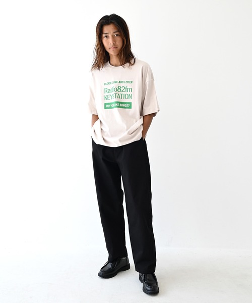 GENERATOR(ジェネレーター)の「GENERATOR/ジェネレーター Radio Tシャツ(Tシャツ/カットソー・レディース・サックスブルー/チャコールグレー/ベージュ系その他・F)」の4枚目の写真
