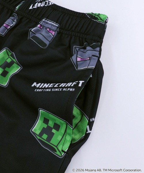 RUGGEDWORKS(ラゲッドワークス)の「《マインクラフト×ヒヤロン》ひんやり 接触冷感 キッズ ハーフパンツ(その他パンツ・キッズ・ブルー/ブラック・120/130/140)」の9枚目の写真