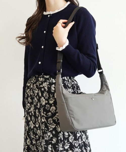 MACKINTOSH PHILOSOPHY(マッキントッシュ フィロソフィー)の「ショルダーバッグ マッキントッシュ6W06 6L フロントポケット 19133(ショルダーバッグ・メンズ・ベージュ/ブラック・FREE)」の7枚目の写真