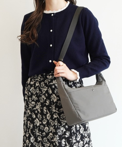 MACKINTOSH PHILOSOPHY(マッキントッシュ フィロソフィー)の「ショルダーバッグ マッキントッシュ6W06 6L フロントポケット 19133(ショルダーバッグ・メンズ・ベージュ/ブラック・FREE)」の8枚目の写真