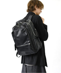 EFFECTION（エフェクション）の「【neos】フェイクレザー リュック メンズ レディース バックパック 大容量 シンプル ユニセックス A4 PC収納（バックパック/リュック）」