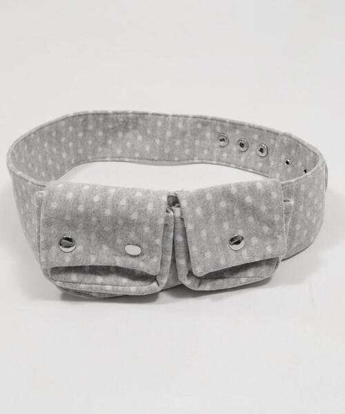 WEGO(ウィゴー)の「WEGO/スタッズウエストマークポーチ(ボディバッグ/ウエストポーチ・レディース・その他1/ブラック・FREE)」の9枚目の写真