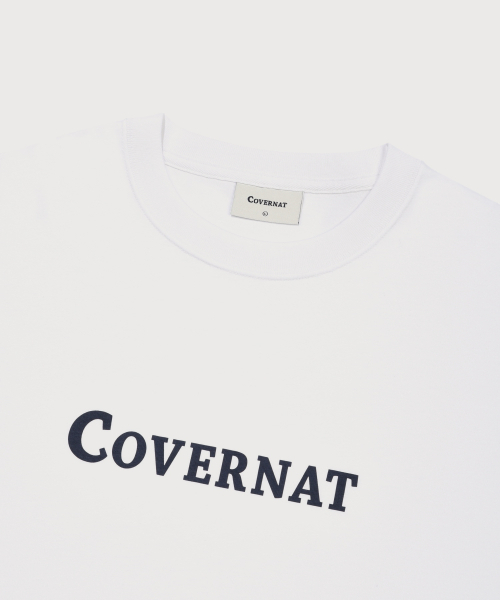 COVERNAT(カバーナット)の「センターロゴTシャツホワイト(Tシャツ/カットソー・レディース・その他・SMALL/MEDIUM/LARGE/X-LARGE/XX-LARGE/X-SMALL)」の6枚目の写真