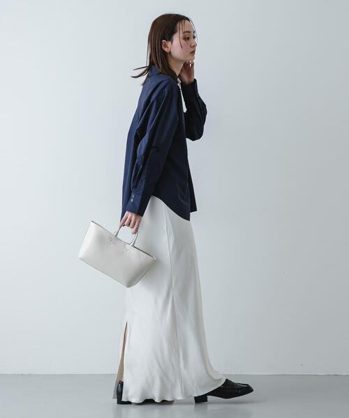 SENSE OF PLACE by URBAN RESEARCH（センスオブプレイスバイアーバンリサーチ）の「カットワークエンブロイダリーシャツ（シャツ/ブラウス・レディース・ライトブルー/ネイビー/オフホワイト・ONE）」の13枚目の写真