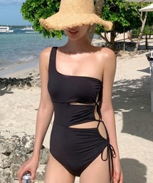 セクシー ワンショルダー ワンピース水着 ワンピース ワンピース