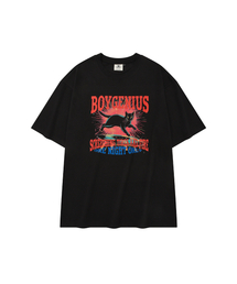 DYSFUNCT（ディスファンクト）の「BOYGENIUS T-SHIRT(BLACK)（Tシャツ/カットソー）」