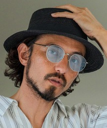 CAMBIO(�J���r�I)��mko13427- Barley Braid Boater Hat �J���J���n�b�g(NF-261-BO015)(�n�b�g)