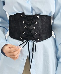 ANAP | レースデザイン レースアップ コルセット ベルト(ベルト)