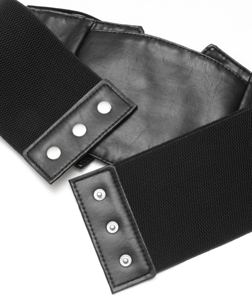 ANAP（アナップ）の「レースデザイン レースアップ コルセット ベルト（ベルト・レディース・ブラック・F）」の8枚目の写真