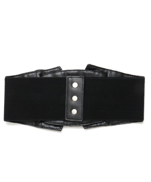 ANAP（アナップ）の「レースデザイン レースアップ コルセット ベルト（ベルト・レディース・ブラック・F）」の9枚目の写真