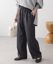 RIVE DROITE | 予約【上品な光沢】サテンツイルイージーパンツ(その他パンツ)