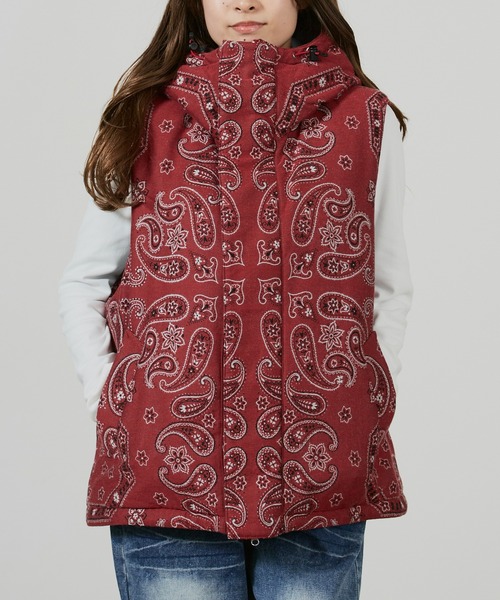 superNova.(スーパーノヴァ)の「superNova. Padded hood vest / SN-534A,SN-534B(ダウンベスト・メンズ・レッド/ブラック・S/M)」の22枚目の写真