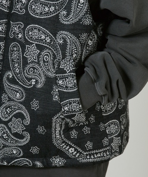 superNova.(スーパーノヴァ)の「superNova. Padded hood vest / SN-534A,SN-534B(ダウンベスト・メンズ・レッド/ブラック・S/M)」の10枚目の写真
