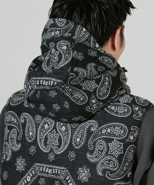 superNova.(スーパーノヴァ)の「superNova. Padded hood vest / SN-534A,SN-534B(ダウンベスト・メンズ・レッド/ブラック・S/M)」の8枚目の写真