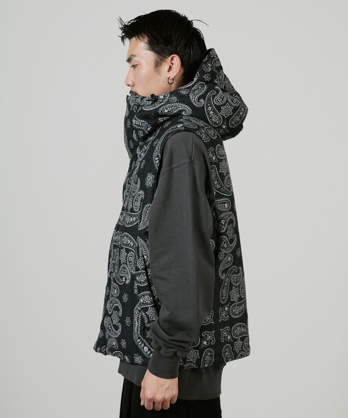 superNova.(スーパーノヴァ)の「superNova. Padded hood vest / SN-534A,SN-534B(ダウンベスト・メンズ・レッド/ブラック・S/M)」の6枚目の写真