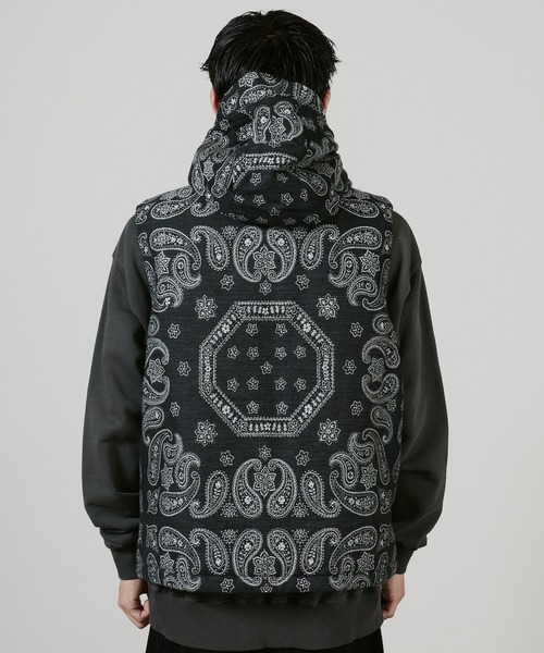 superNova.(スーパーノヴァ)の「superNova. Padded hood vest / SN-534A,SN-534B(ダウンベスト・メンズ・レッド/ブラック・S/M)」の5枚目の写真
