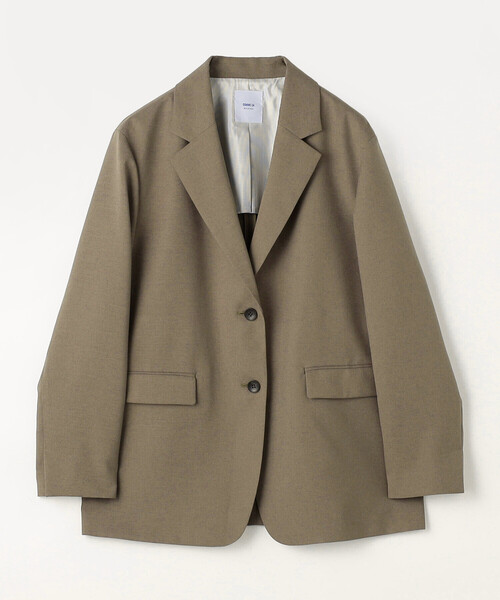 COMME CA Wardrobe(コムサワードローブ)の「【セットアップ対応】パウダープレーンストレッチ ロングジャケット(スーツジャケット・レディース・ブラウン/ネイビー・7号/9号)」の19枚目の写真