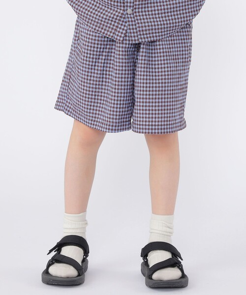 SHIPS（シップス）の「SHIPS KIDS:100～130cm /〈UVカット/吸水速乾〉ドライタッチ ショーツ（その他パンツ・キッズ・ブラウン系/ブルー系その他・130/120/110/100）」の3枚目の写真