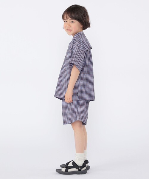 SHIPS（シップス）の「SHIPS KIDS:100～130cm /〈UVカット/吸水速乾〉ドライタッチ ショーツ（その他パンツ・キッズ・ブラウン系/ブルー系その他・130/120/110/100）」の9枚目の写真