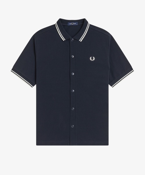 Button Through Polo Shirt／ボタンスルーポロシャツ（ポロシャツ