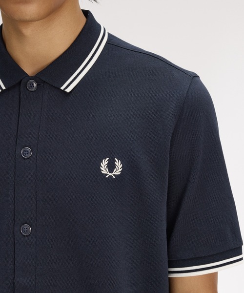 Button Through Polo Shirt／ボタンスルーポロシャツ（ポロシャツ