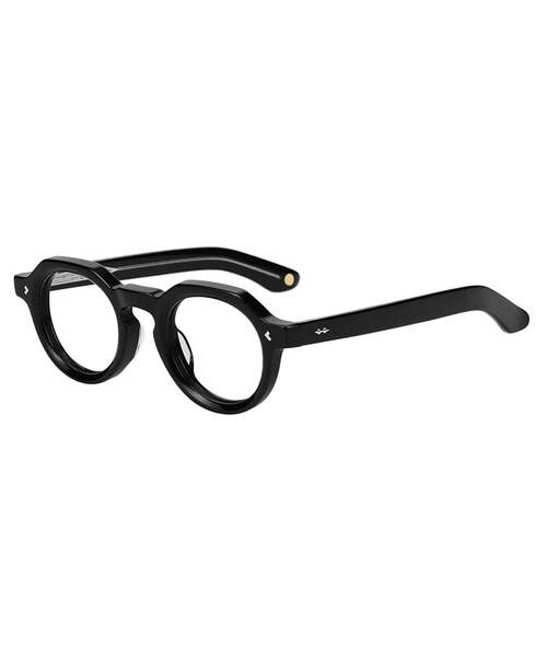 JOURNAL STANDARD relume（ジャーナルスタンダード　レリューム）の「Zoff｜JOURNAL STANDARD relume ジャーナルスタンダードレリューム  ボストン型 メガネ｜軽量 太縁 黒縁フレーム 眼鏡 検眼調整 伊達メガネ 度付きレンズ交換 度あり 度なし メンズ レディース ユニセックス（メガネ・メンズ・ライトイエロー/ブラック系その他2/ブラック/ブラウン系8・FREE）」の12枚目の写真