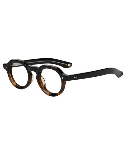JOURNAL STANDARD relume（ジャーナルスタンダード　レリューム）の「Zoff｜JOURNAL STANDARD relume ジャーナルスタンダードレリューム  ボストン型 メガネ｜軽量 太縁 黒縁フレーム 眼鏡 検眼調整 伊達メガネ 度付きレンズ交換 度あり 度なし メンズ レディース ユニセックス（メガネ・メンズ・ライトイエロー/ブラック系その他2/ブラック/ブラウン系8・FREE）」の19枚目の写真