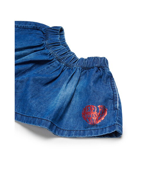 DIESEL（ディーゼル）の「ベビー デニムショートパンツ PIXIB（デニムパンツ・キッズ・インディゴブルー・24M/18M/36M）」の2枚目の写真