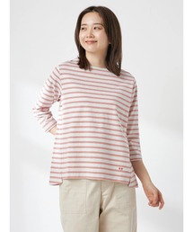 コットンボーダーTシャツ
